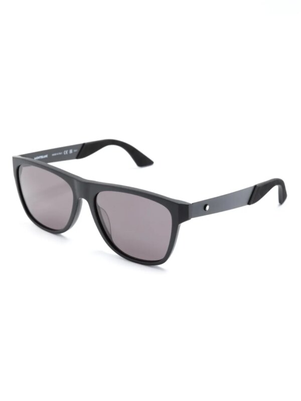 Montblanc Zonnebril met D-montuur - Zwart