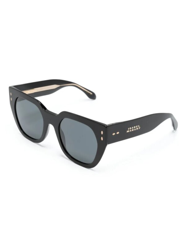 Isabel Marant Eyewear Zonnebril met cat-eye montuur - Zwart