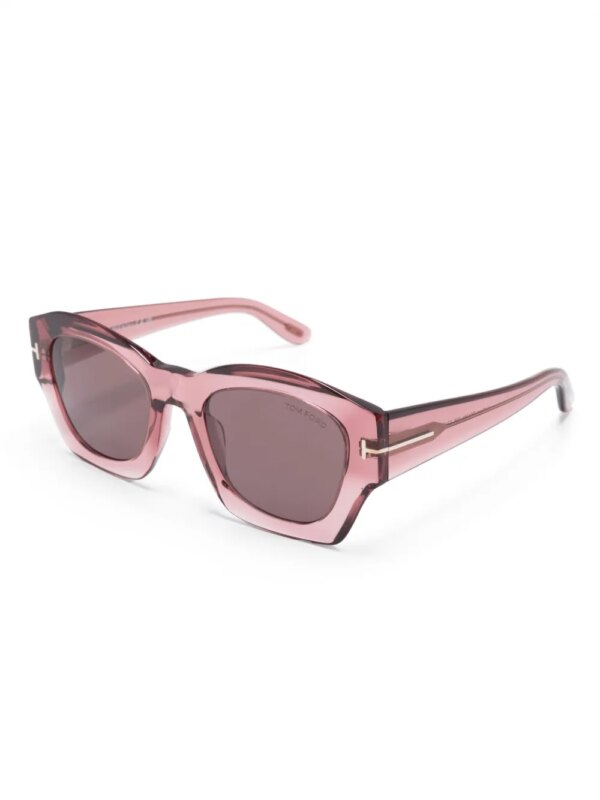TOM FORD Eyewear Zonnebril met geometrisch montuur - Roze