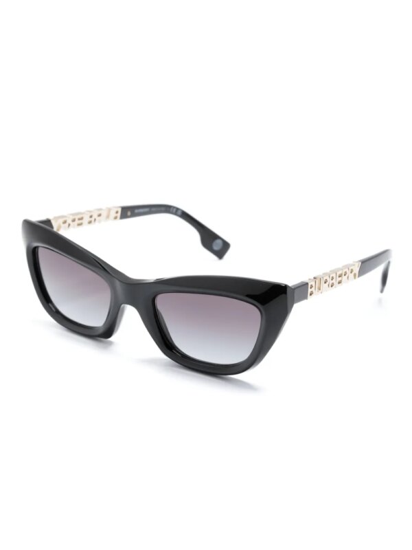 Burberry Eyewear Zonnebril met cat-eye montuur - Zwart