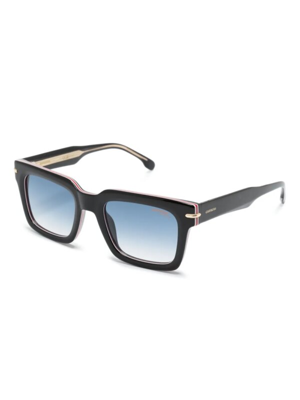 Carrera 316/S zonnebril met vierkant montuur - M4P08 STRIPED BLACK