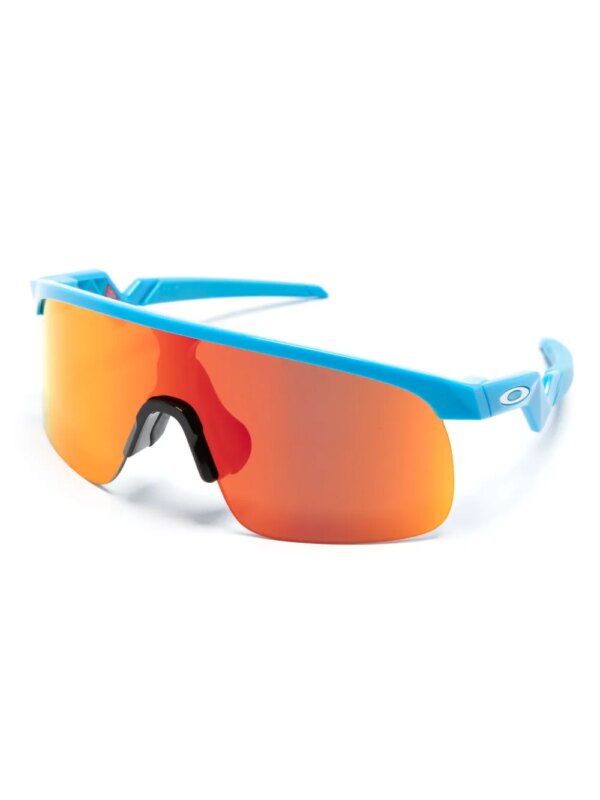 OAKLEY KID Resistor zonnebril met shield montuur - Blauw