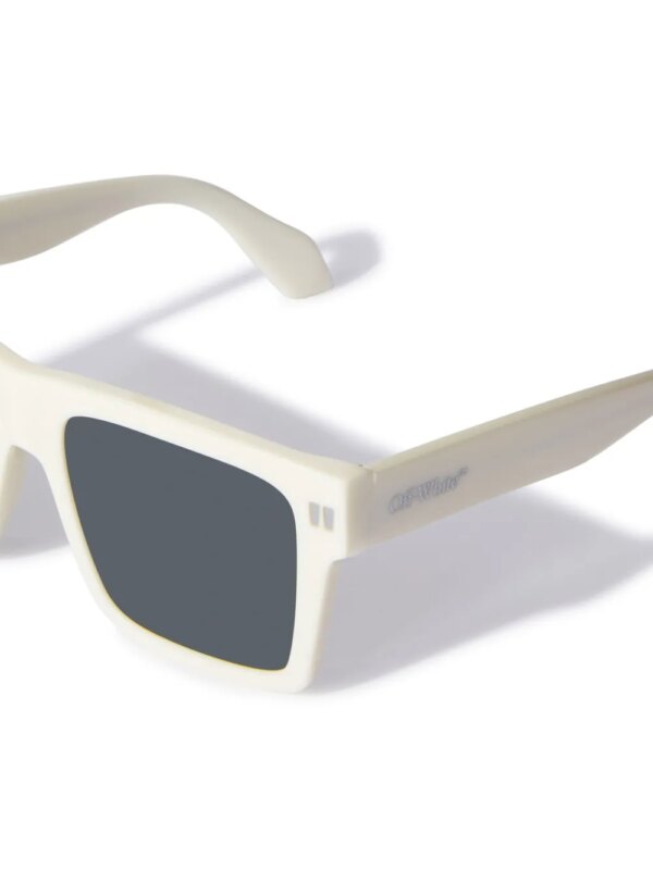 Off-White Eyewear Lawton zonnebril met vierkant montuur - Wit