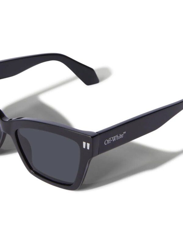 Off-White Eyewear Cincinnati zonnebril met rechthoekig montuur - Zwart