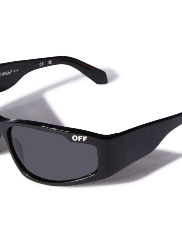 Off-White Eyewear Kimball zonnebril met rechthoekig montuur - Zwart