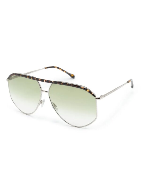Isabel Marant Eyewear Zonnebril met oversized montuur - Zilver