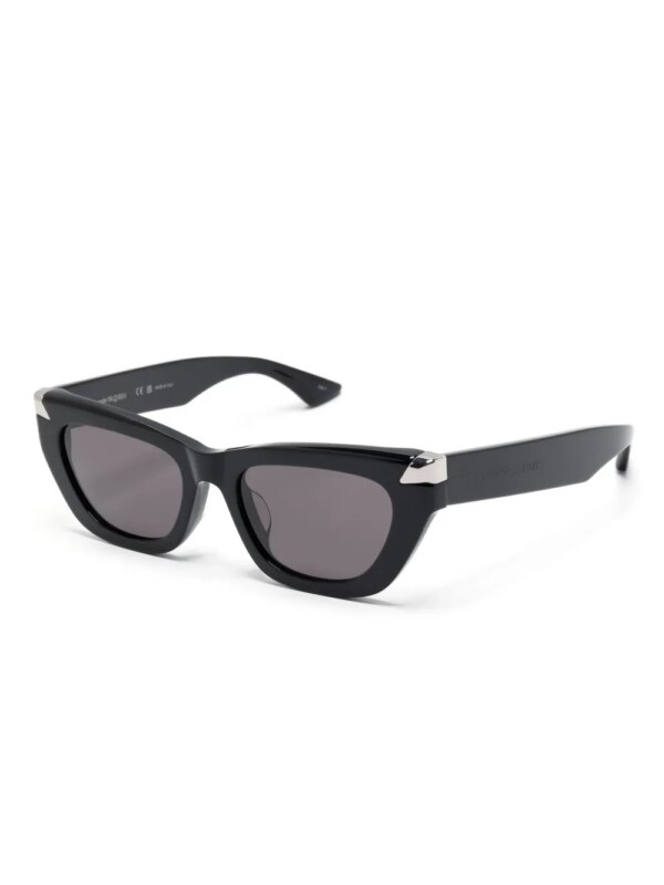 Alexander McQueen Eyewear Punk zonnebril - Zwart