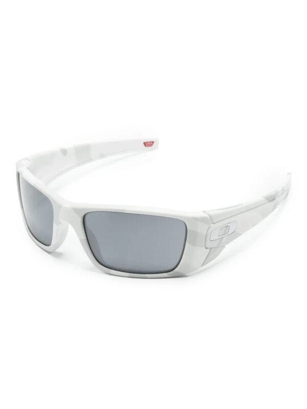 Oakley Zonnebril met rechthoekig montuur - Wit