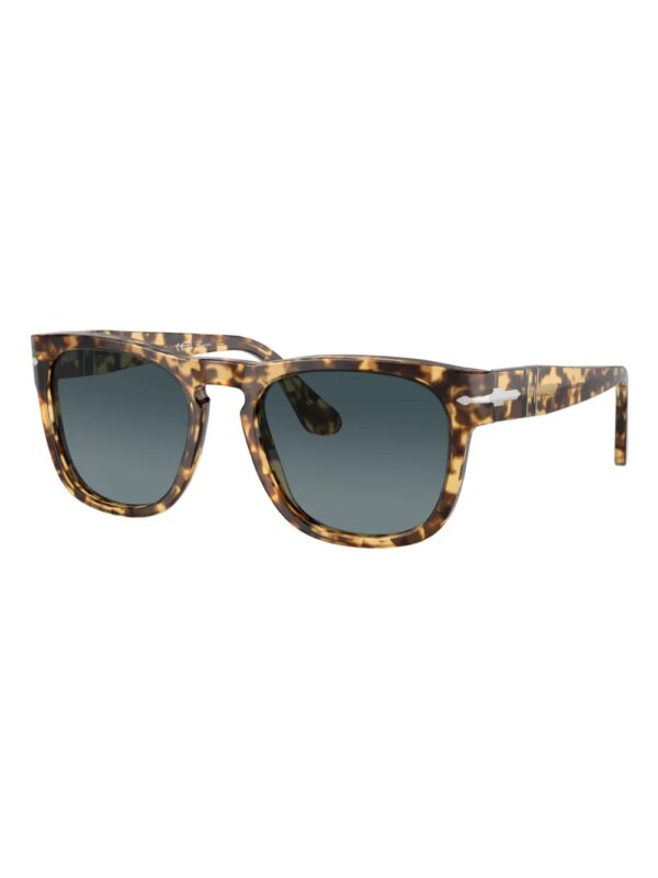 Persol Elio zonnebril met vierkant montuur - Bruin