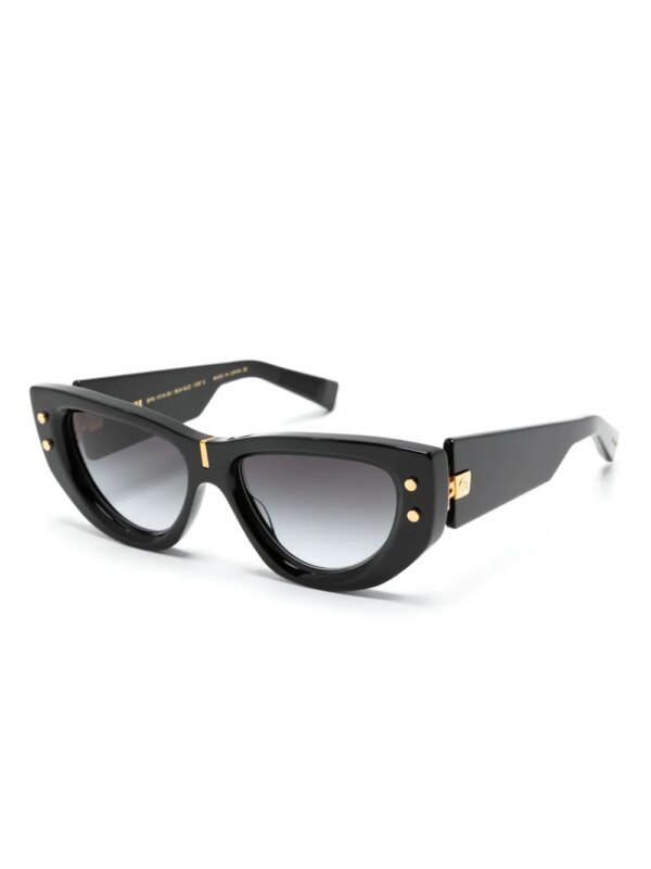 Balmain Eyewear B-Muse zonnebril met vlindermontuur - Zwart