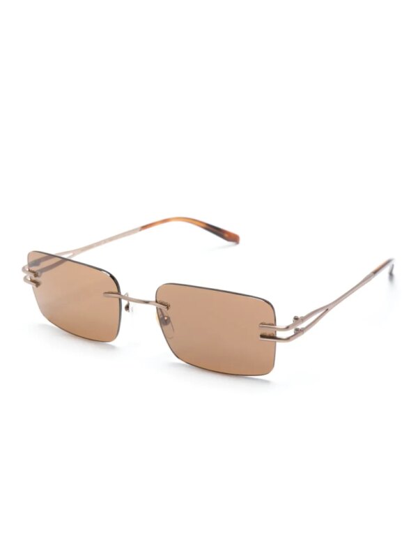 GIGI STUDIOS Ginger zonnebril met vierkant montuur - Beige