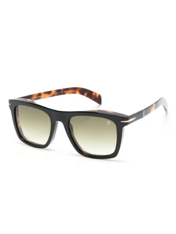 Eyewear by David Beckham DB7000 zonnebril met vierkant montuur - Bruin