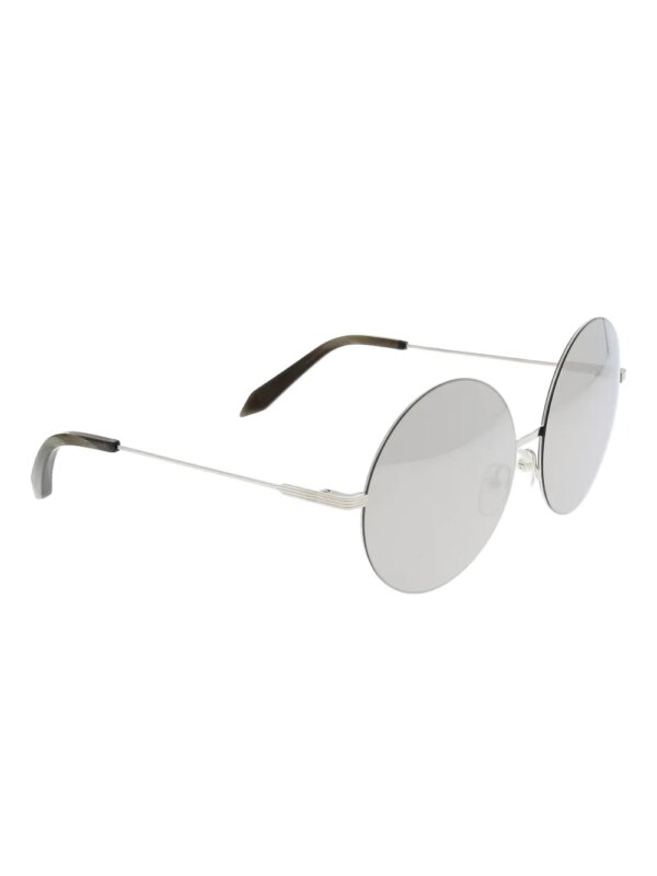 Victoria Beckham Eyewear Zonnebril met rond montuur - Beige