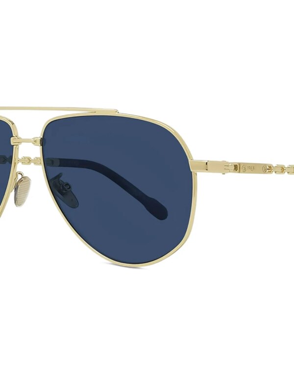 Fred Zonnebril met piloten montuur - Goud