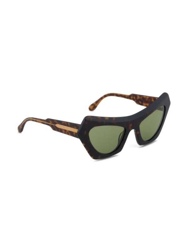 Marni Eyewear Devil's Pool zonnebril met cat-eye montuur - Bruin