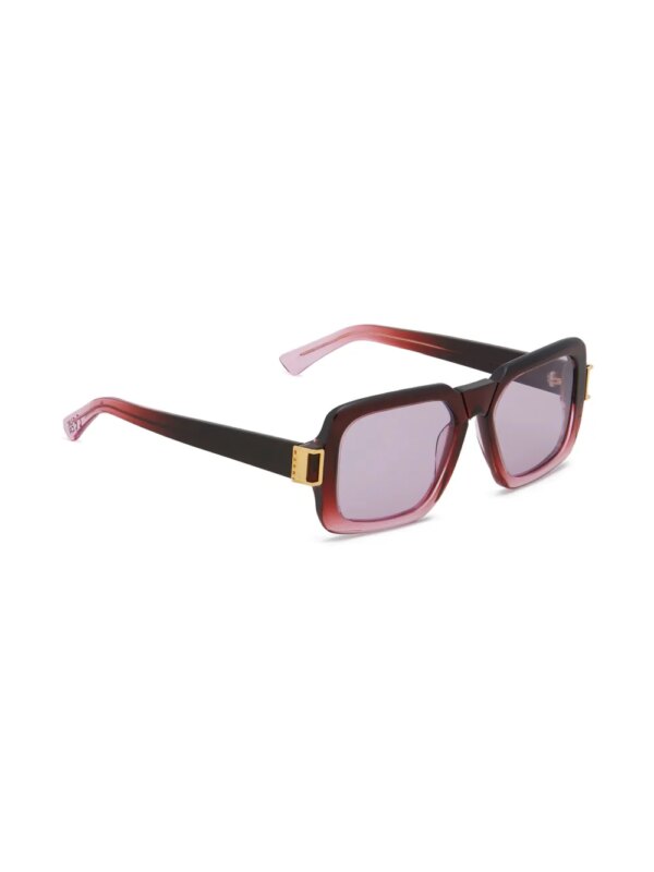 Marni Eyewear Zamalek zonnebril met vierkant montuur - Rood