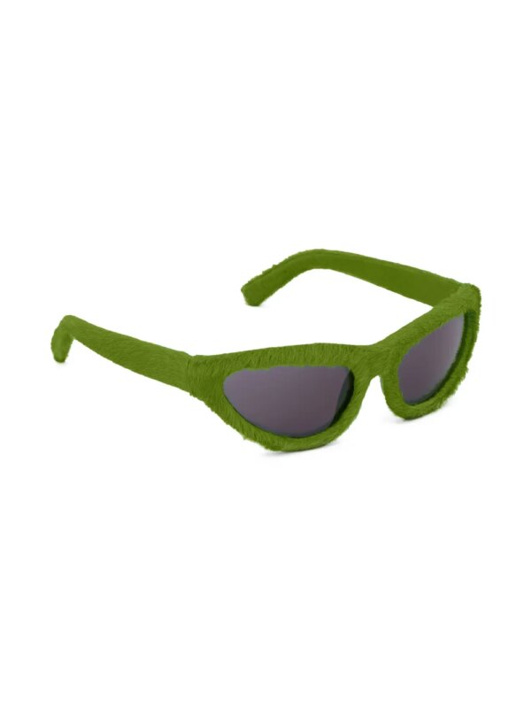 Marni Eyewear Maverick zonnebril met cat-eye montuur - Groen