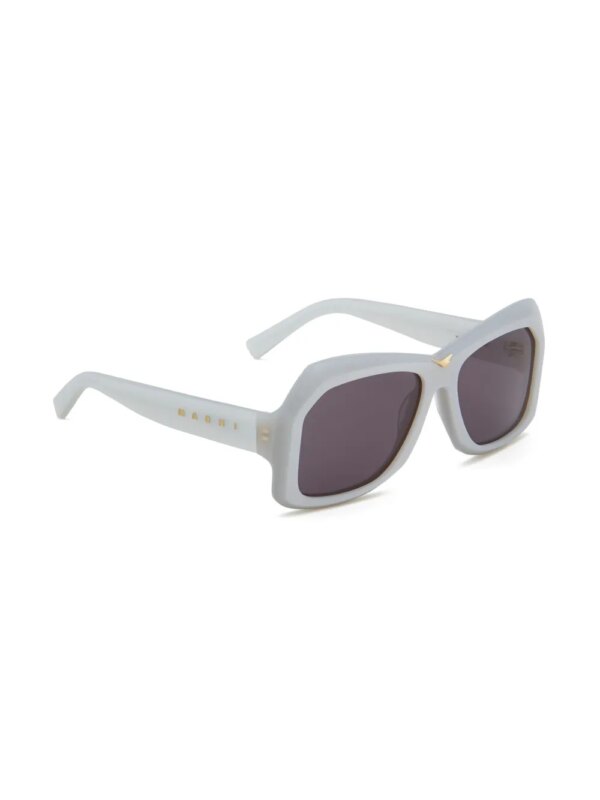 Marni Eyewear Tiznit zonnebril met oversized montuur - Beige