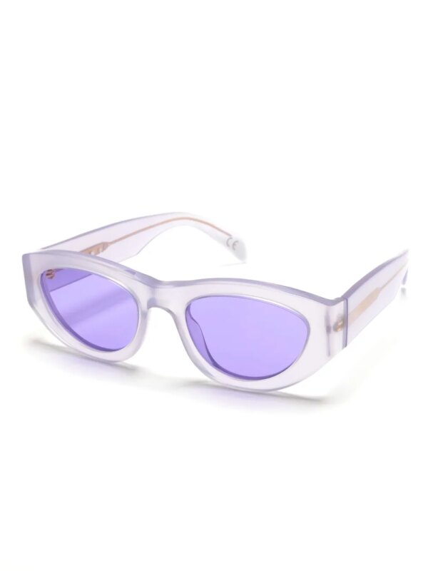 Marni Eyewear Rainbow Mountains zonnebril met cat-eye montuur - Paars