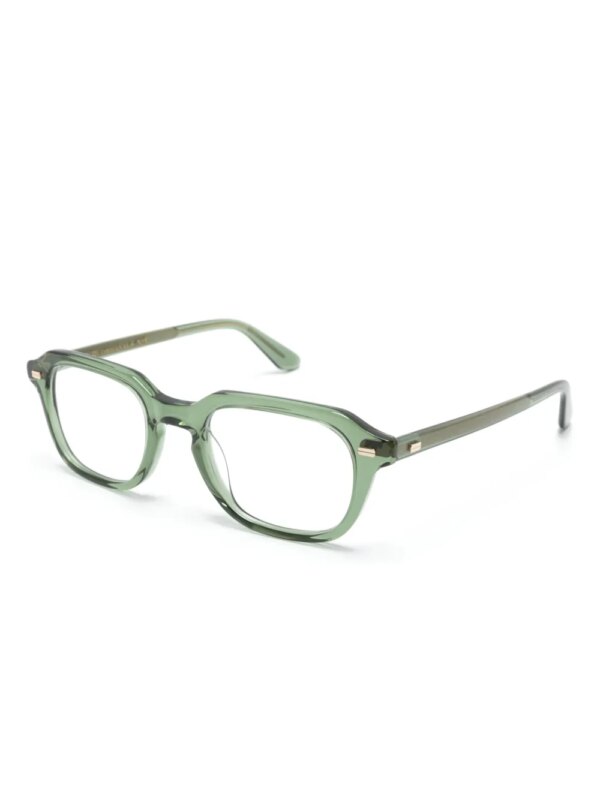 Moscot Gatkes zonnebril met vierkant montuur - Groen