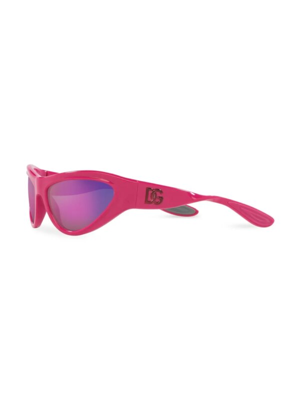 Dolce & Gabbana Eyewear DG Toy zonnebril met cat-eye montuur - Roze