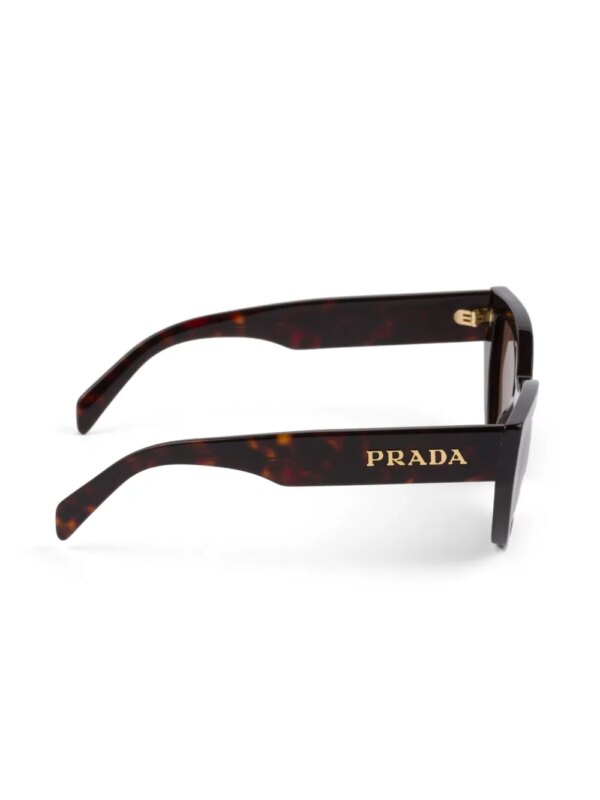 Prada Eyewear Zonnebril met cat-eye montuur - Bruin
