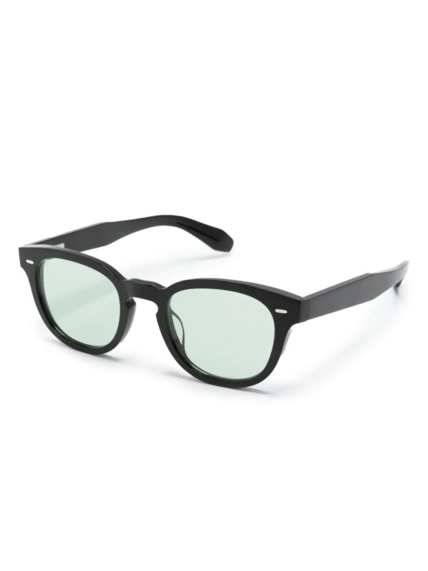 Oliver Peoples N.01 zonnebril met pantos montuur - Zwart