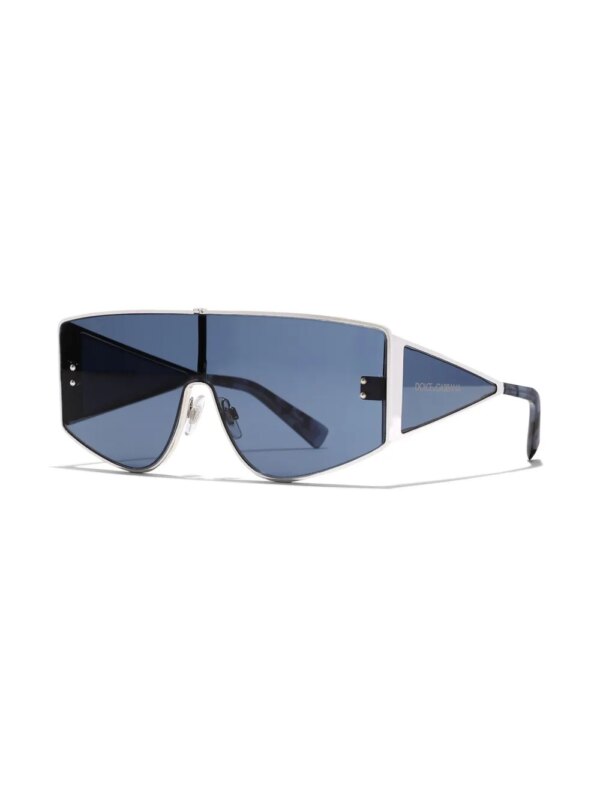 Dolce & Gabbana Eyewear Occhiale zonnebril met geometrisch montuur - Zilver