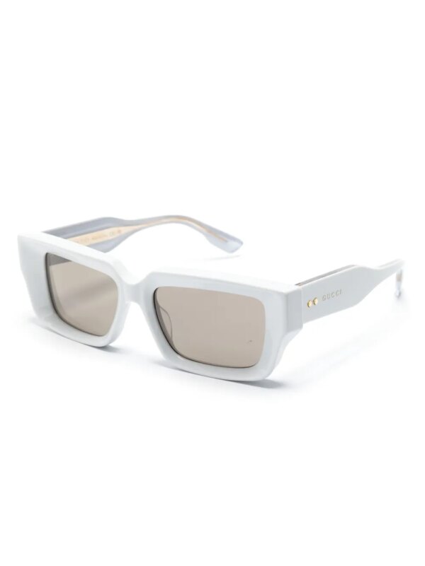 Gucci Eyewear GG1529S zonnebril met rechthoekig montuur - Grijs