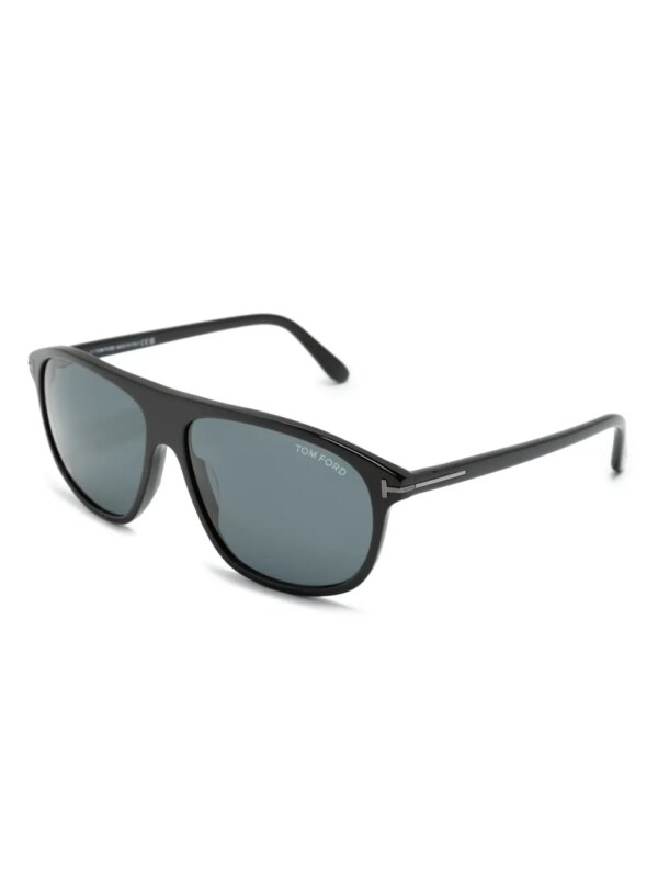 TOM FORD Eyewear Zonnebril met vierkant montuur - Zwart