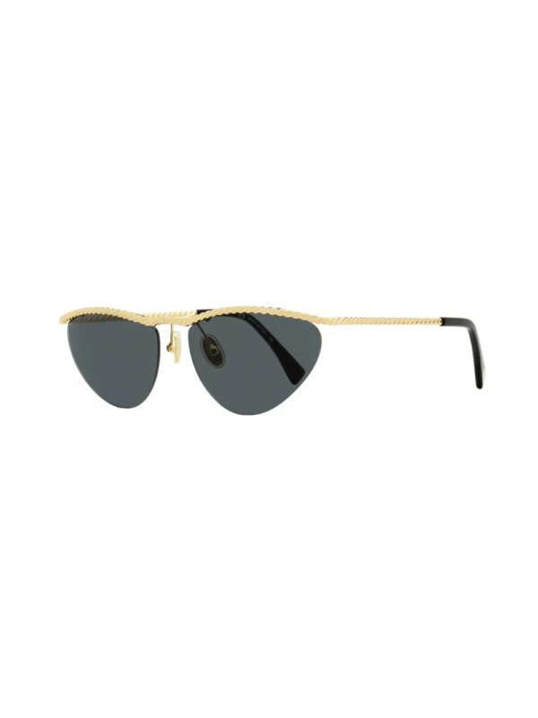 Lanvin Zonnebril met cat-eye montuur - Goud