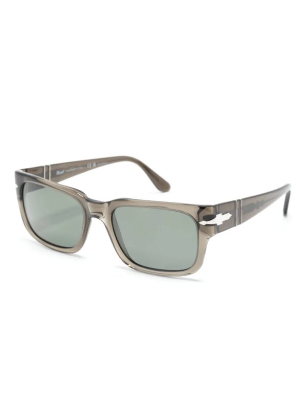 Persol PO3315S zonnebril met rechthoekig montuur - Grijs