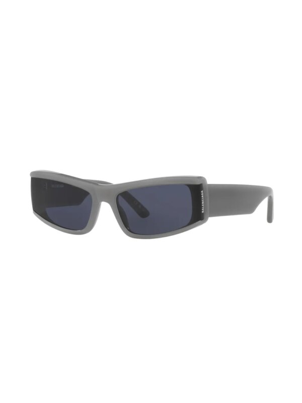 Balenciaga Eyewear Zonnebril met rechthoekig montuur - Grijs
