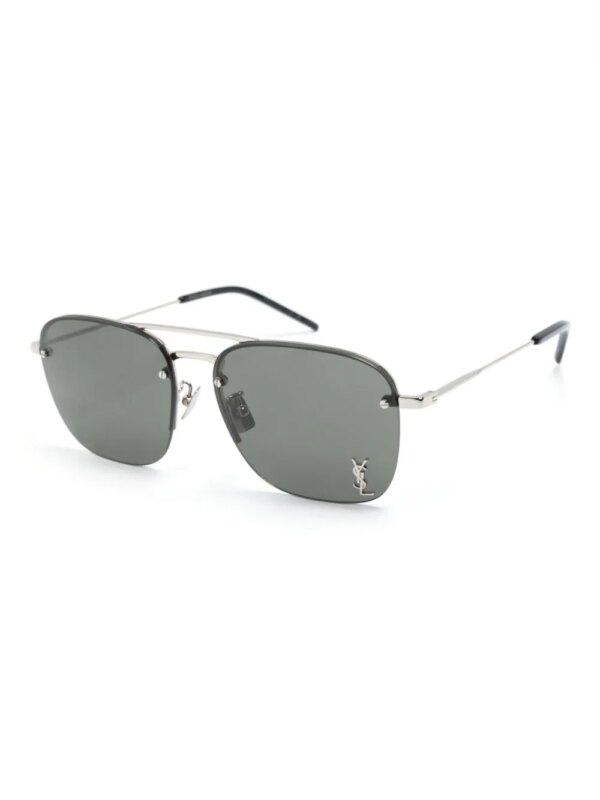 Saint Laurent Eyewear SL 309 M metalen zonnebril - Zilver