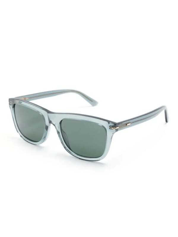 Gucci Eyewear Zonnebril met vierkant montuur - Groen