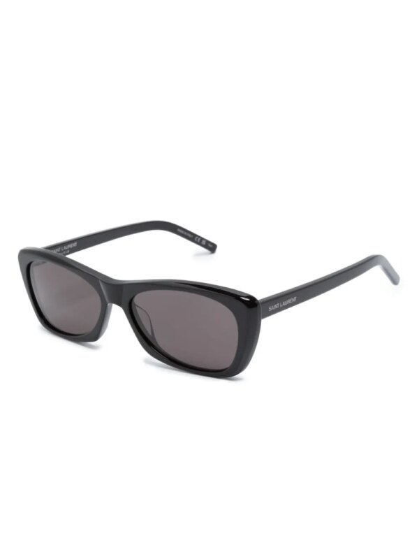 Saint Laurent Eyewear SL 613 zonnebril met cat-eye montuur - Zwart