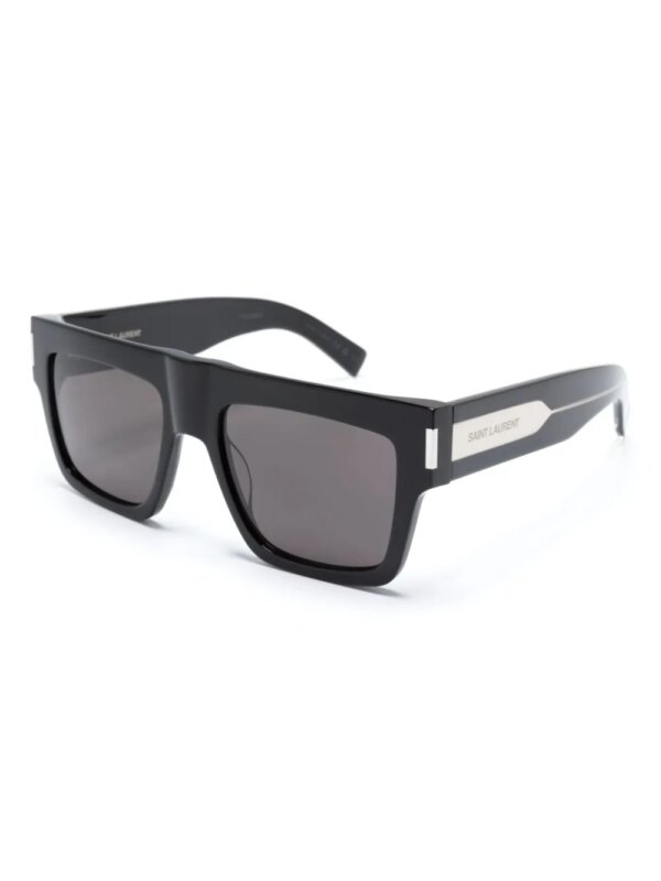 Saint Laurent Eyewear SL 628 zonnebril met vierkant montuur - Zwart