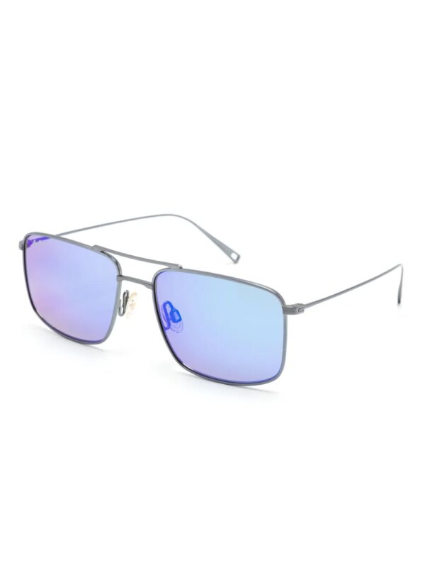 Maui Jim Zonnebril met vierkant montuur - Zilver