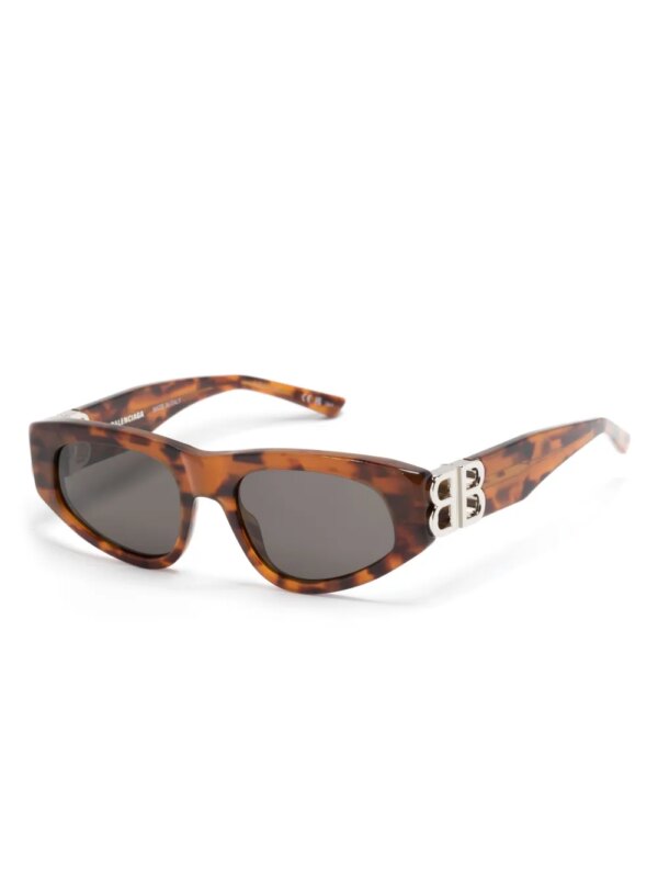 Balenciaga Eyewear Zonnebril met cat-eye montuur - Bruin