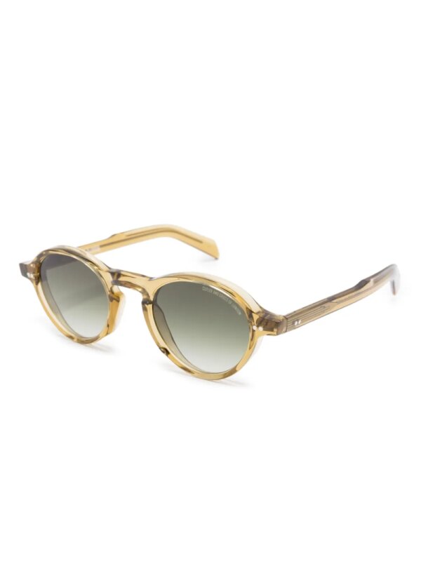 Cutler & Gross GR08 zonnebril met rond montuur - Bruin