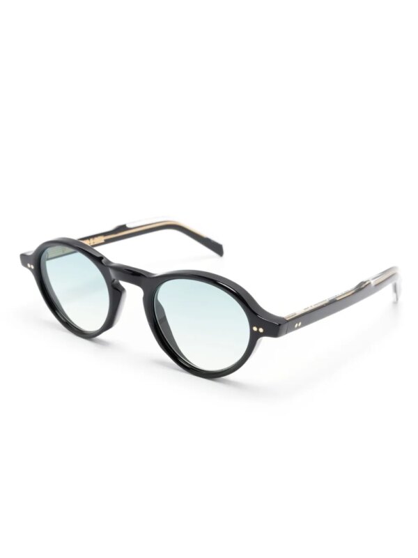 Cutler & Gross GR08 zonnebril met rond montuur - Zwart