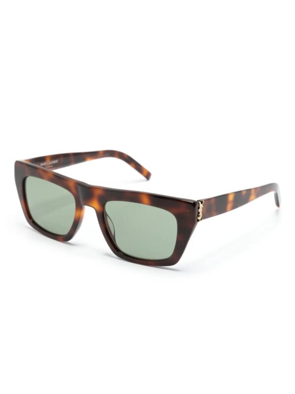 Saint Laurent Eyewear SL M131 zonnebril met vierkant montuur - Bruin