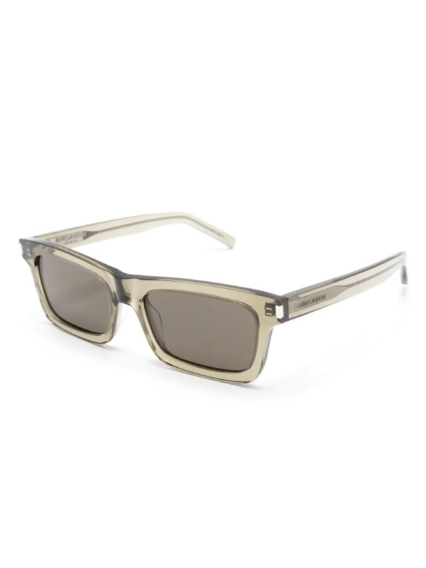 Saint Laurent Eyewear Betty zonnebril met vierkant montuur - Bruin