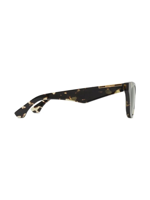 Burberry Eyewear Arch zonnebril met rond montuur - Bruin