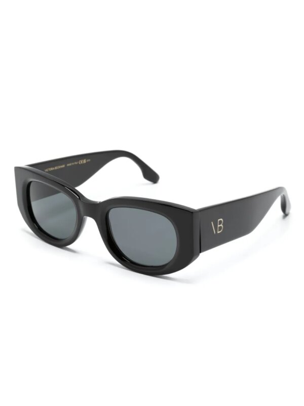 Victoria Beckham Eyewear Zonnebril met vlindermontuur - Zwart