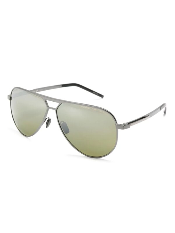 Porsche Design P8942 zonnebril met piloten montuur - Grijs