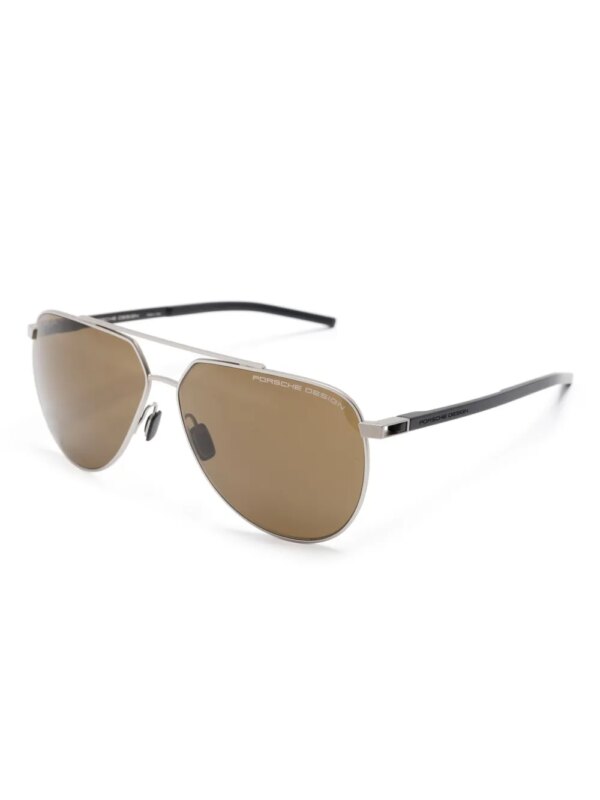 Porsche Design P8968 zonnebril met piloten montuur - Grijs