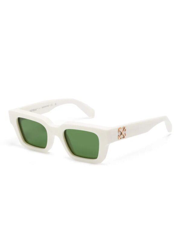 Off-White Eyewear Virgil zonnebril met vierkant montuur - Wit