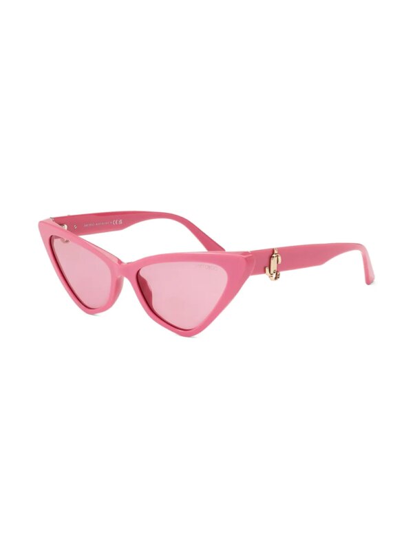 Jimmy Choo Eyewear Sol zonnebril met cat-eye montuur - Roze