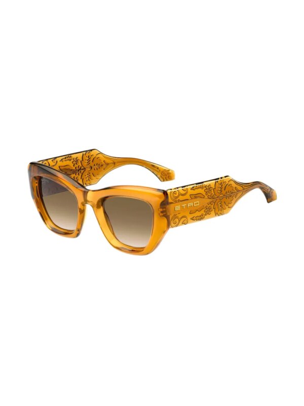 ETRO Zonnebril met cat-eye montuur - Geel